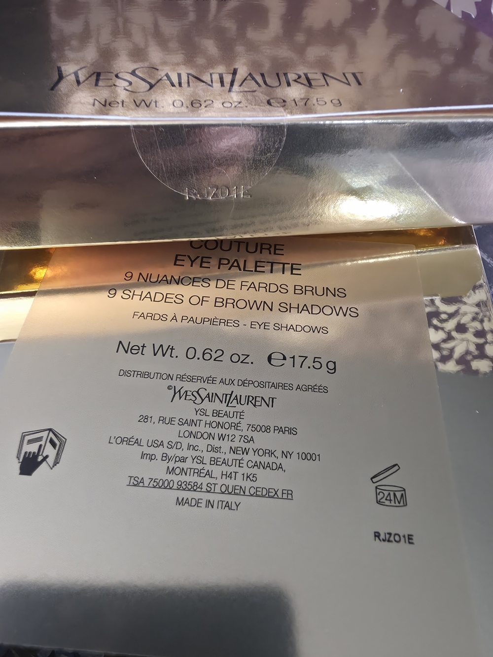 Yves Saint Laurent Neutral Glow Eyeshadow Palette — Nude Hours - Picture 4 of 6